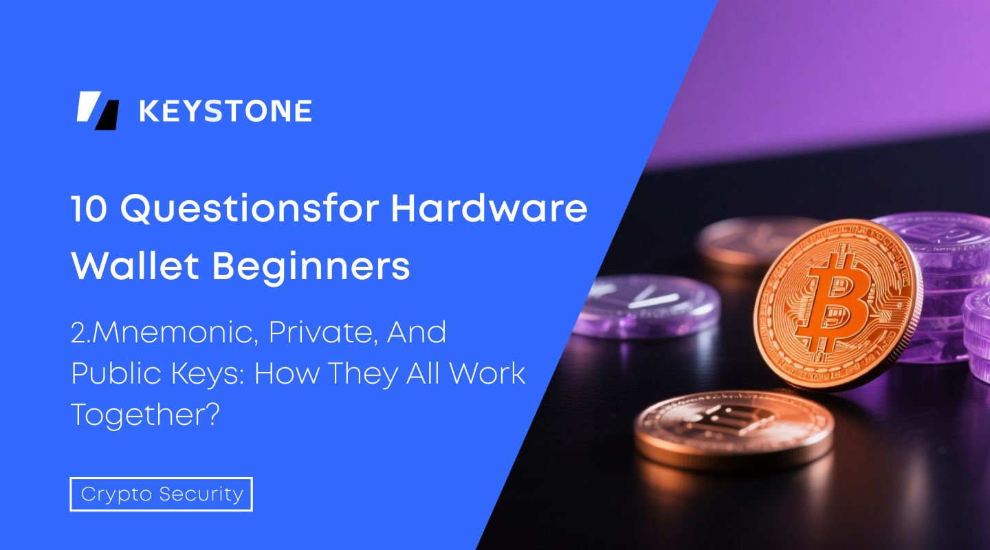 Mnemonic, Private, and Public Keys: How They All Work Together? | Keystone  Hardware Wallet
