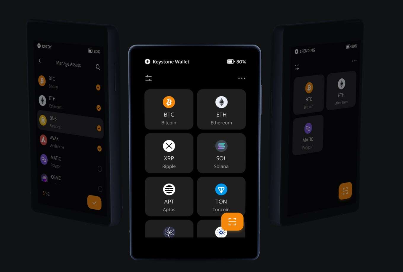 Keystone 3 Pro | Air-Gapped Crypto Hardware Wallet