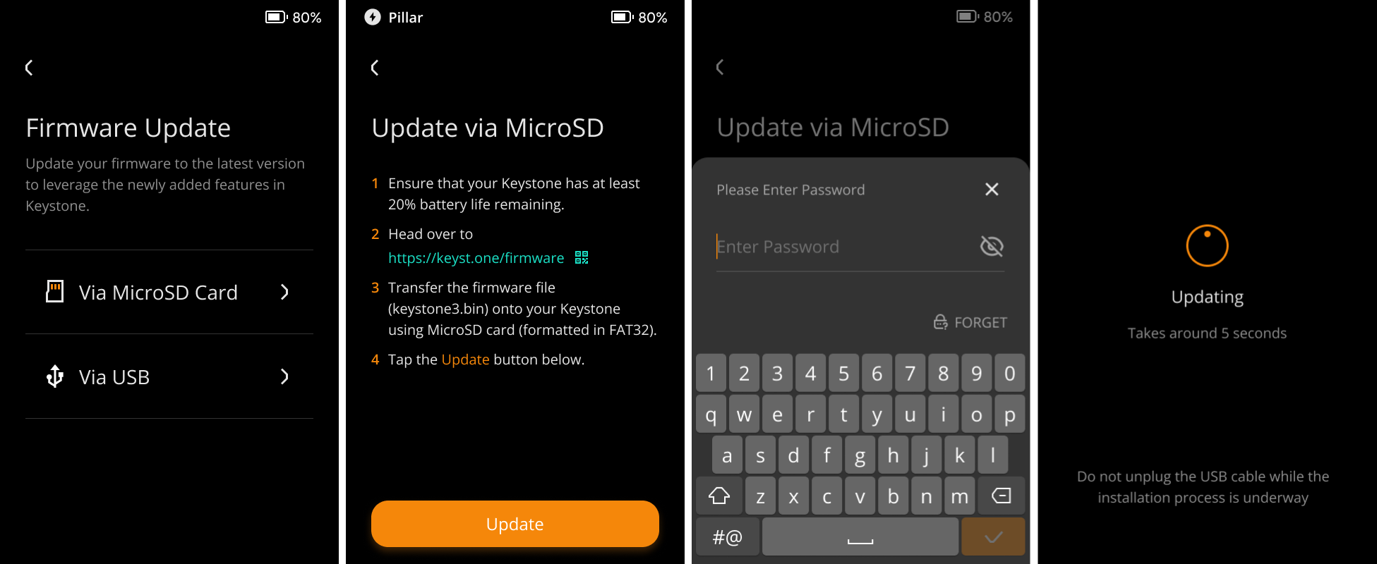 firmware sdcard update
